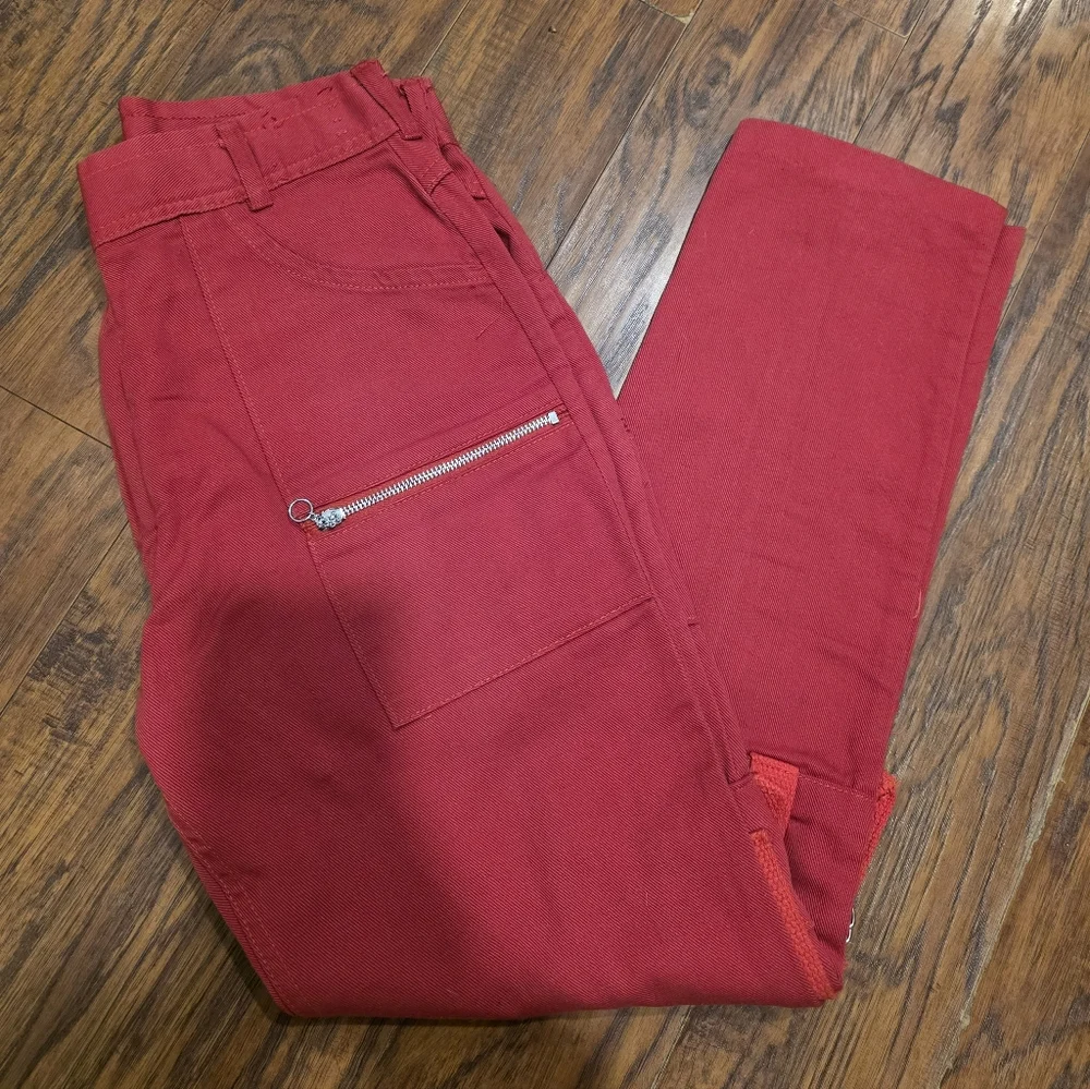 RARE Vintage Boy London Womens Cargo Pants sz small. - Picture 1 of 7